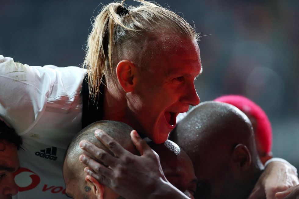 Beşiktaş - Kaysersipor maçının ilk yarısından kareler - Görsel 9