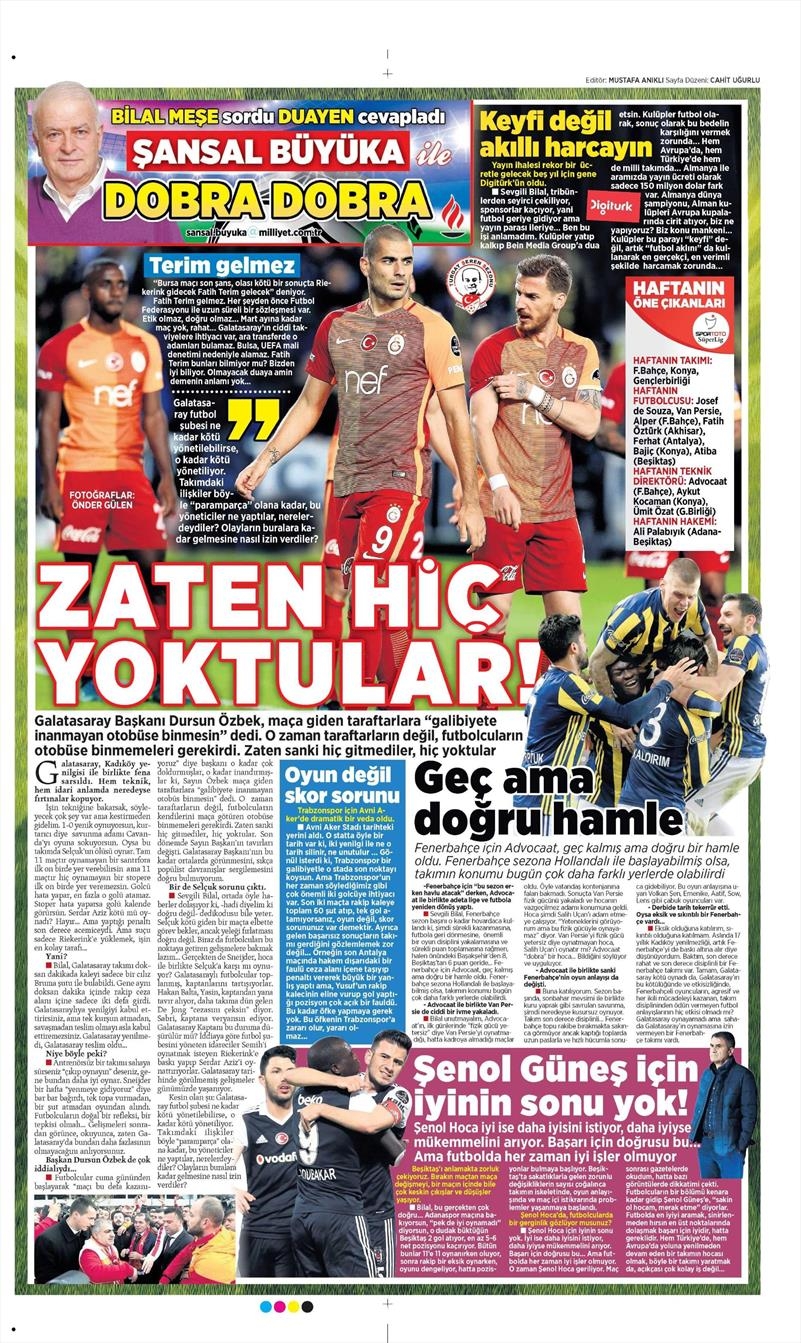 23 Kasım 2016 | Gazetelerin Beşiktaş sayfaları - Görsel 8