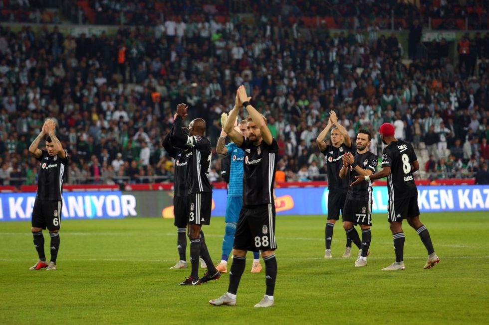 Konyaspor - Beşiktaş maçının ilk yarısından kareler - Görsel 11