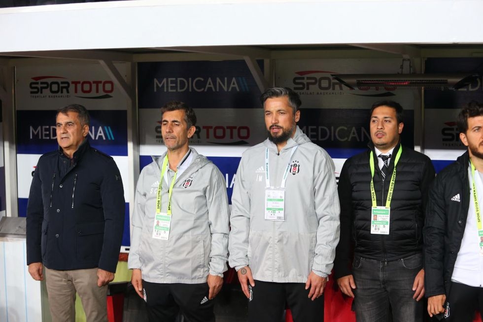 Konyaspor - Beşiktaş maçının ilk yarısından kareler - Görsel 7