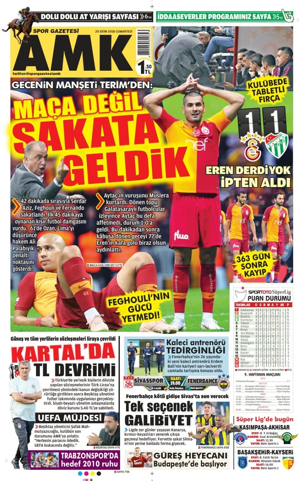 20 Ekim 2018 | Gazetelerin Beşiktaş Manşetleri - Görsel 8