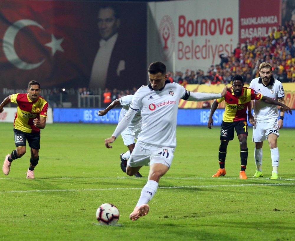 Göztepe - Beşiktaş maçından kareler - Görsel 26