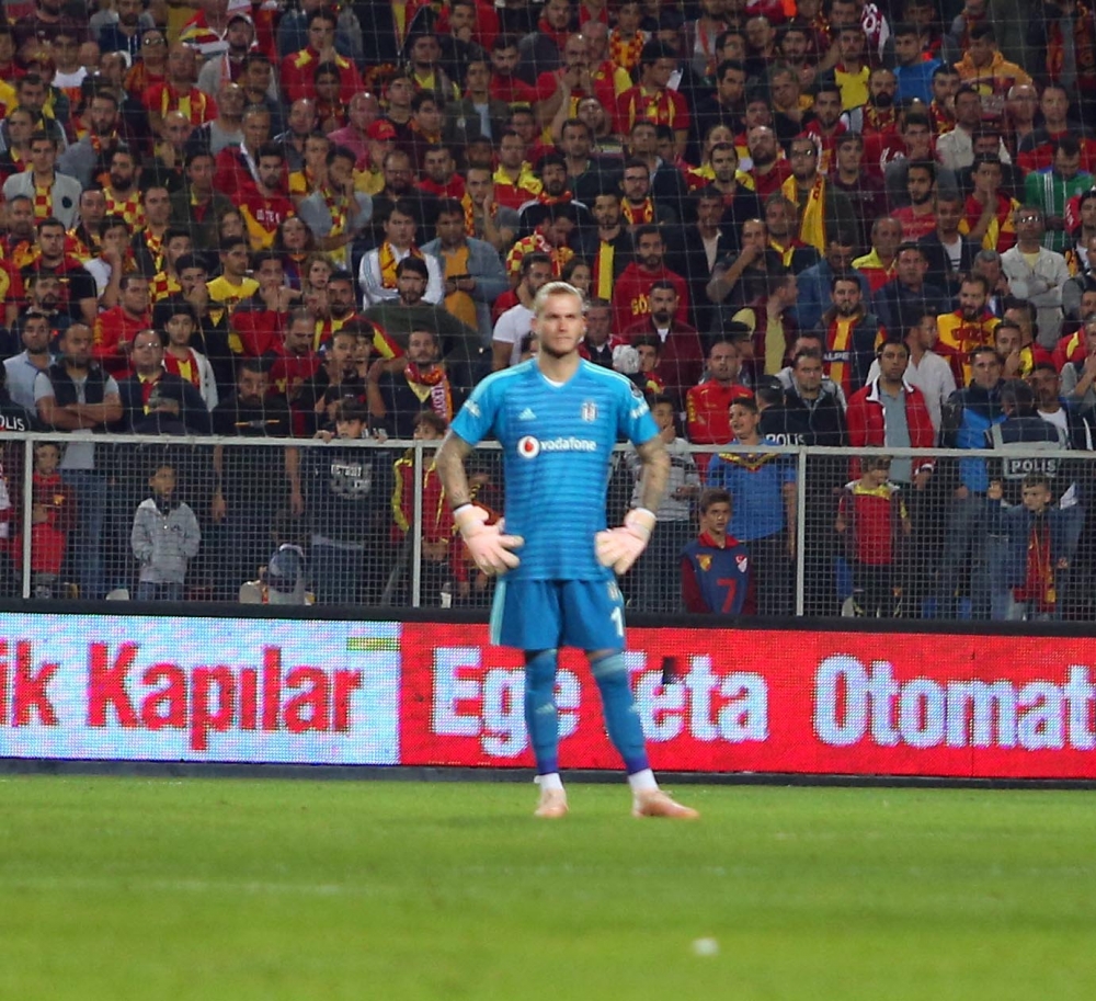 Göztepe - Beşiktaş maçından kareler - Görsel 32