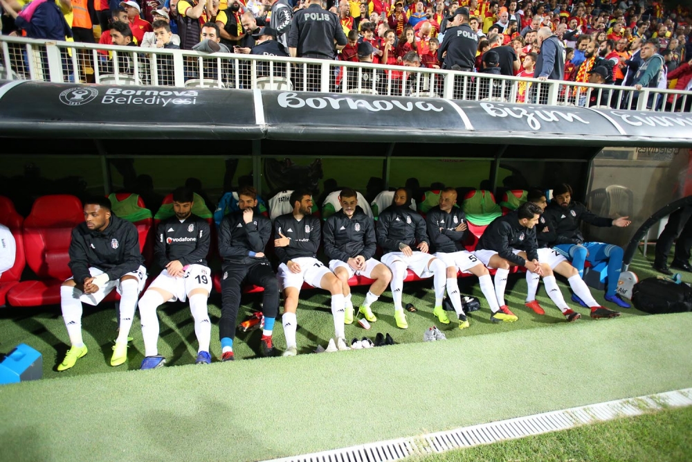 Göztepe - Beşiktaş maçından kareler - Görsel 33