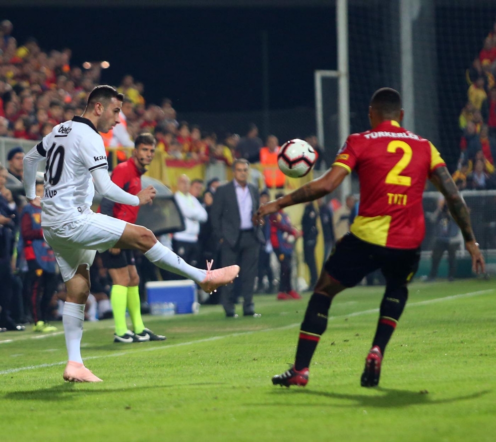 Göztepe - Beşiktaş maçından kareler - Görsel 9