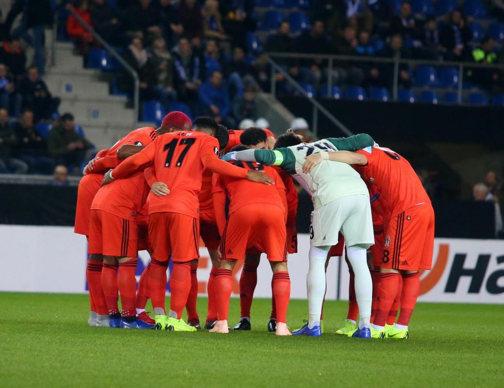 Genk - Beşiktaş maçından kareler - Görsel 8