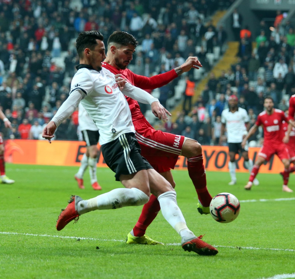 İşte Beşiktaş - Sivasspor maçından kareler - Görsel 24