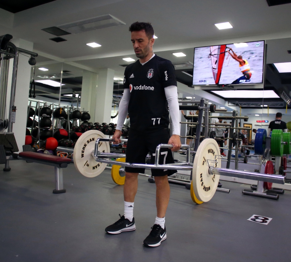 Beşiktaş salonda çalıştı - Görsel 10