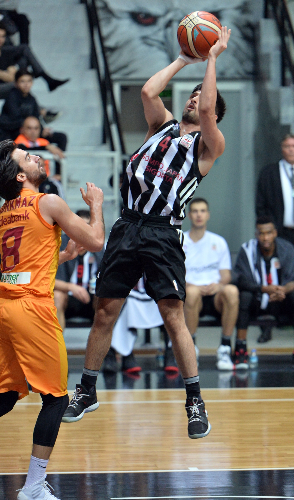 Beşiktaş Sompo Japan - Galatasaray maçından kareler - Görsel 21