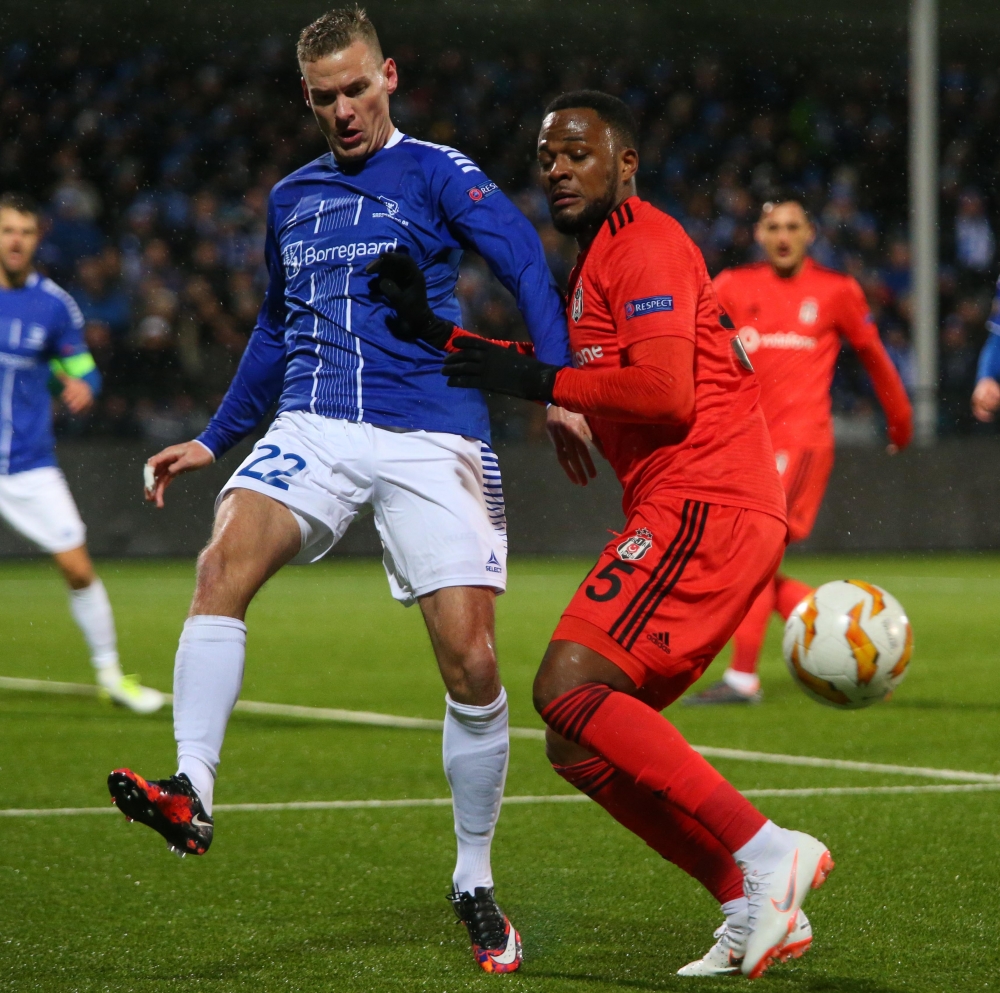 Sarpsborg - Beşiktaş maçından kareler - Görsel 17