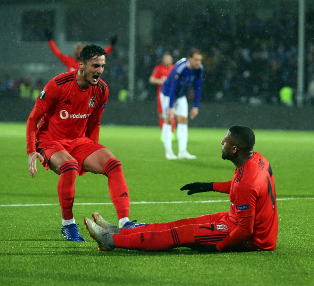 Sarpsborg - Beşiktaş maçından kareler - Görsel 27
