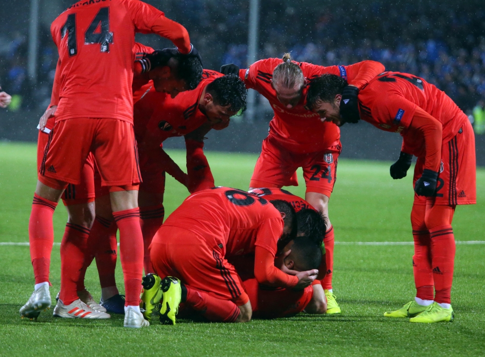 Sarpsborg - Beşiktaş maçından kareler - Görsel 28