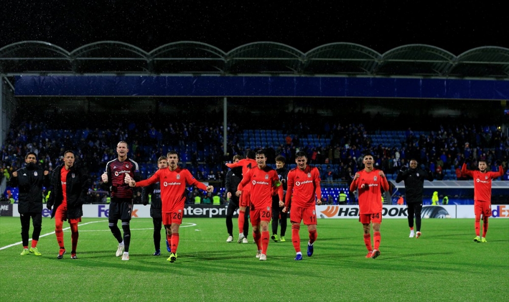 Sarpsborg - Beşiktaş maçından kareler - Görsel 3