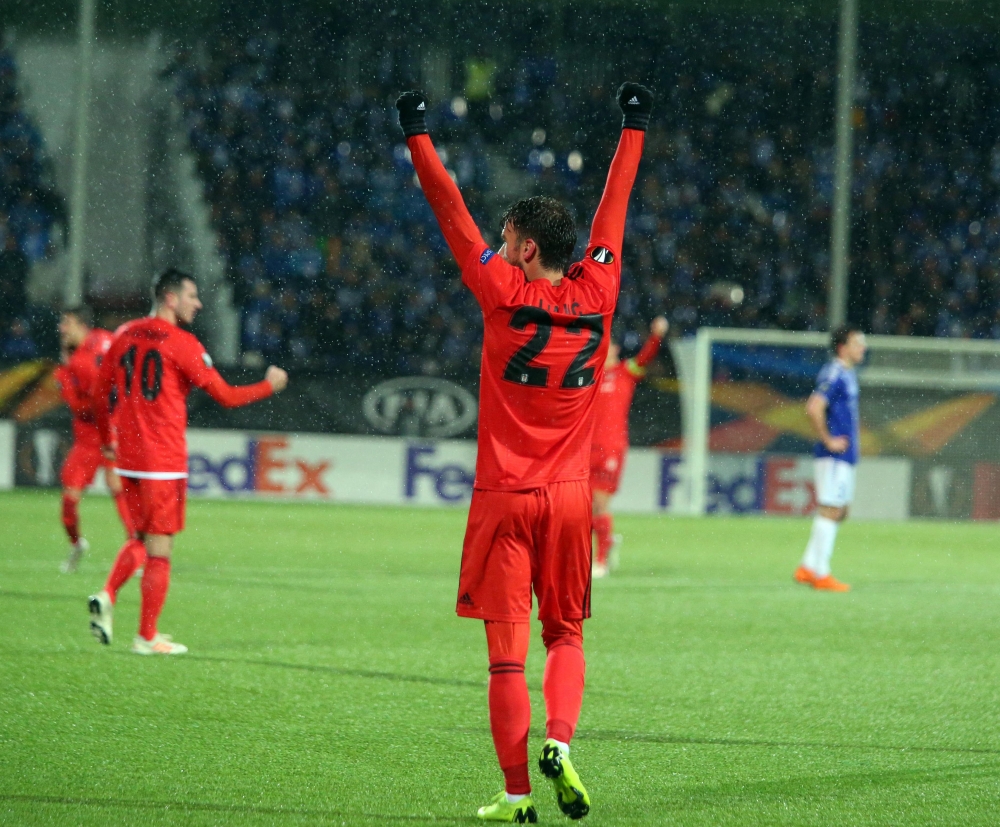 Sarpsborg - Beşiktaş maçından kareler - Görsel 32