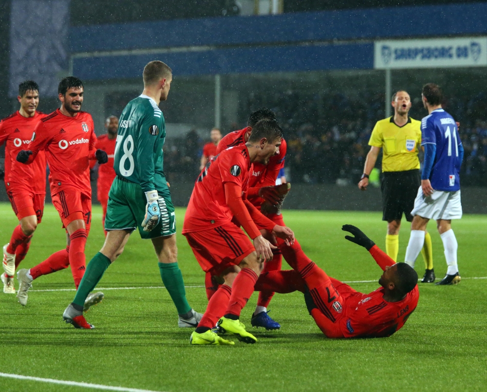Sarpsborg - Beşiktaş maçından kareler - Görsel 34