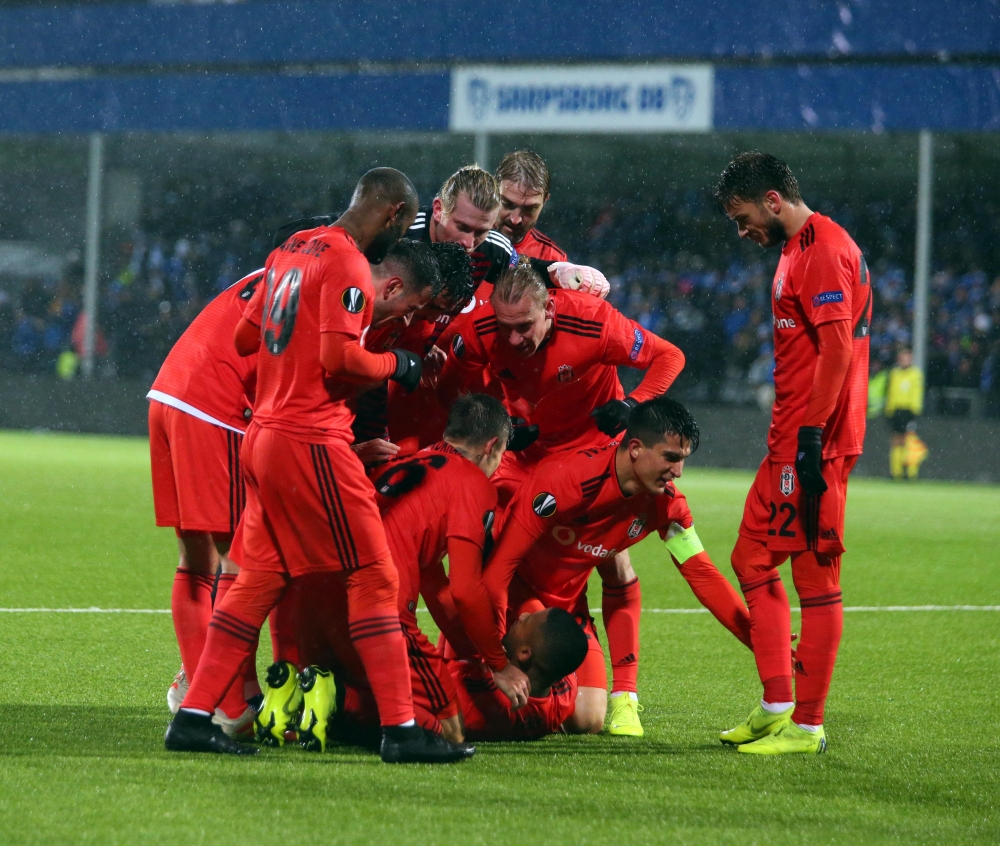 Sarpsborg - Beşiktaş maçından kareler - Görsel 36