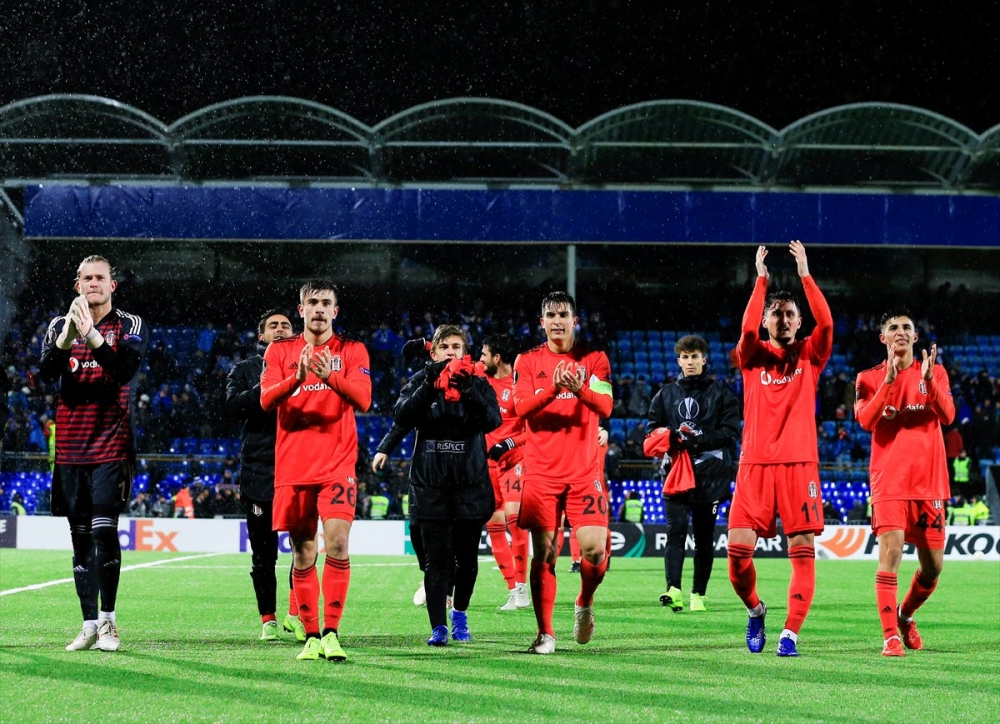 Sarpsborg - Beşiktaş maçından kareler - Görsel 4