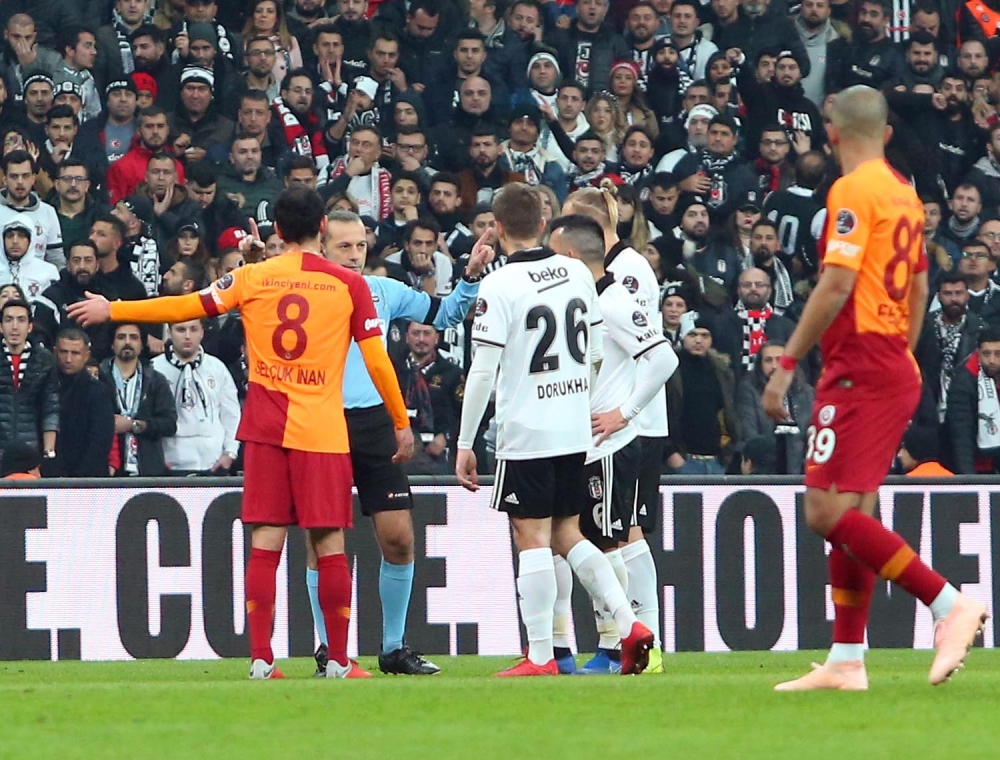 Beşiktaş - Galatasaray maçından kareler - Görsel 18