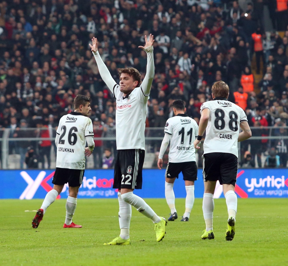 Beşiktaş - Galatasaray maçından kareler - Görsel 35