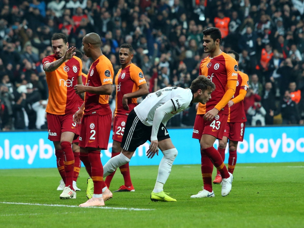 Beşiktaş - Galatasaray maçından kareler - Görsel 45