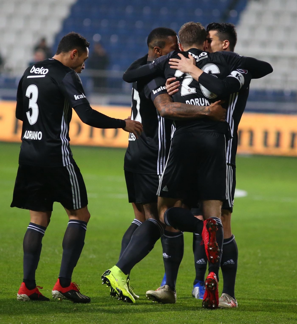 Kasımpaşa - Beşiktaş maçından kareler - Görsel 15