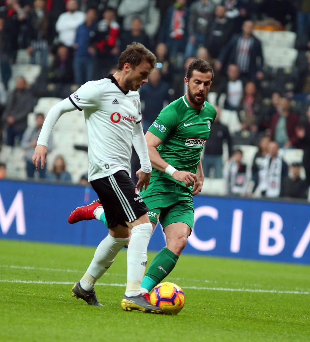 Beşiktaş - Konyaspor maçından kareler - Görsel 2