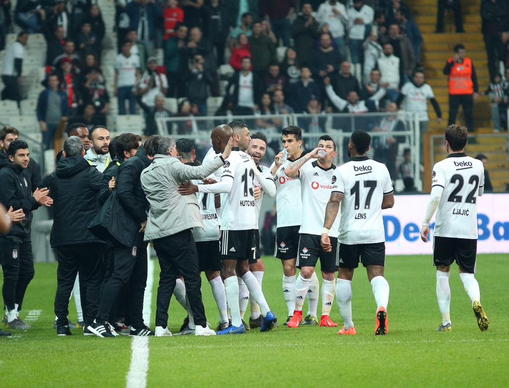 Beşiktaş - Konyaspor maçından kareler - Görsel 42
