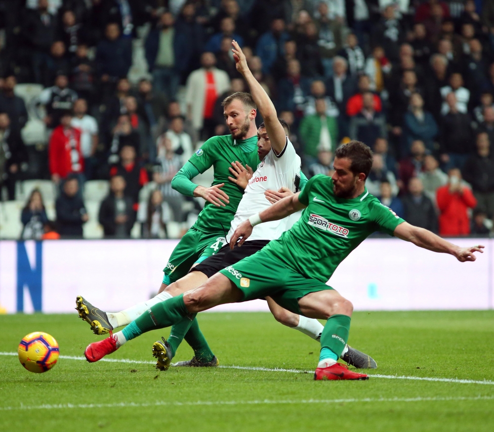 Beşiktaş - Konyaspor maçından kareler - Görsel 57