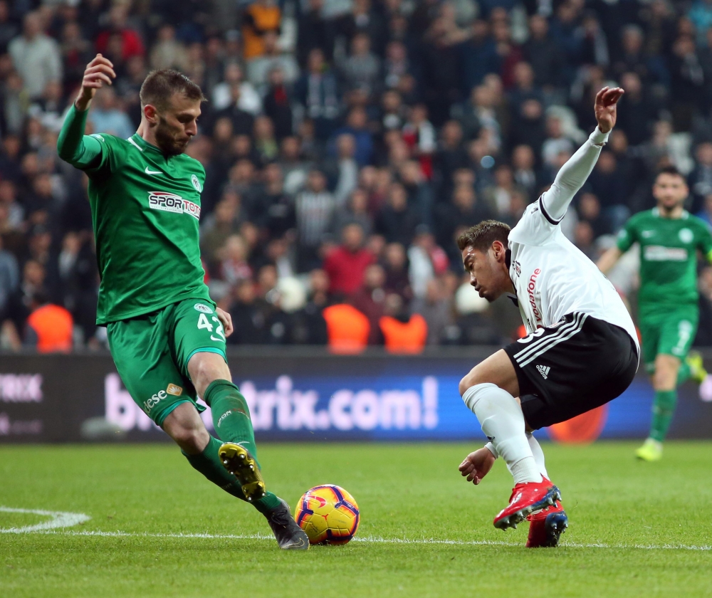 Beşiktaş - Konyaspor maçından kareler - Görsel 59