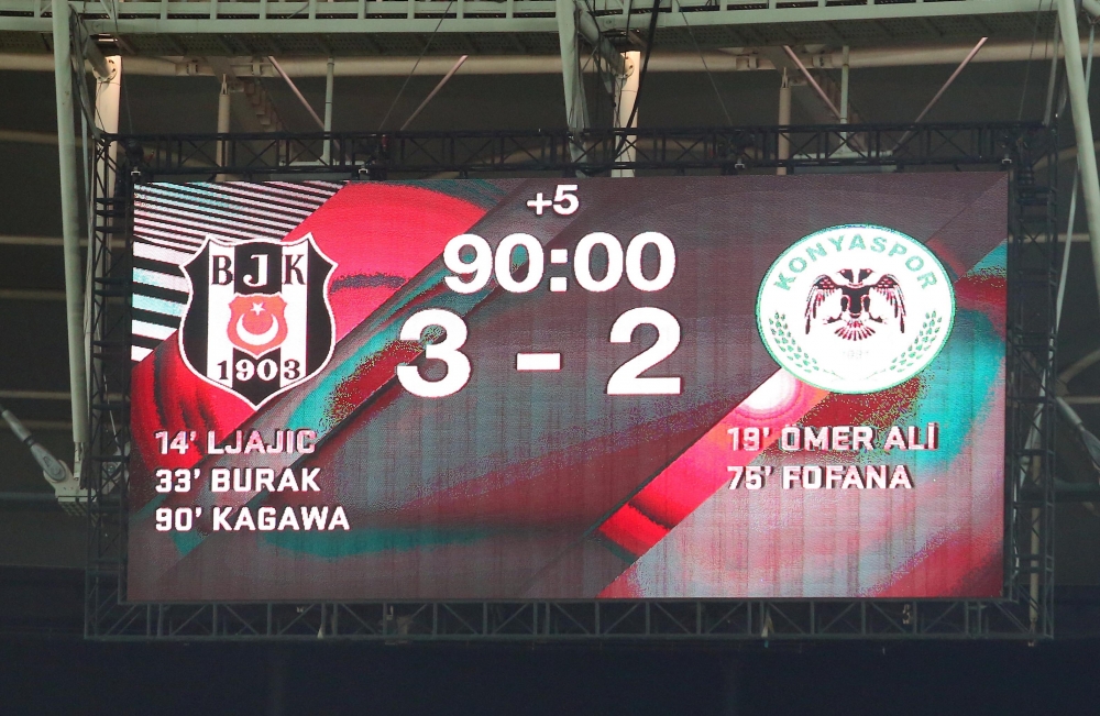 Beşiktaş - Konyaspor maçından kareler - Görsel 65