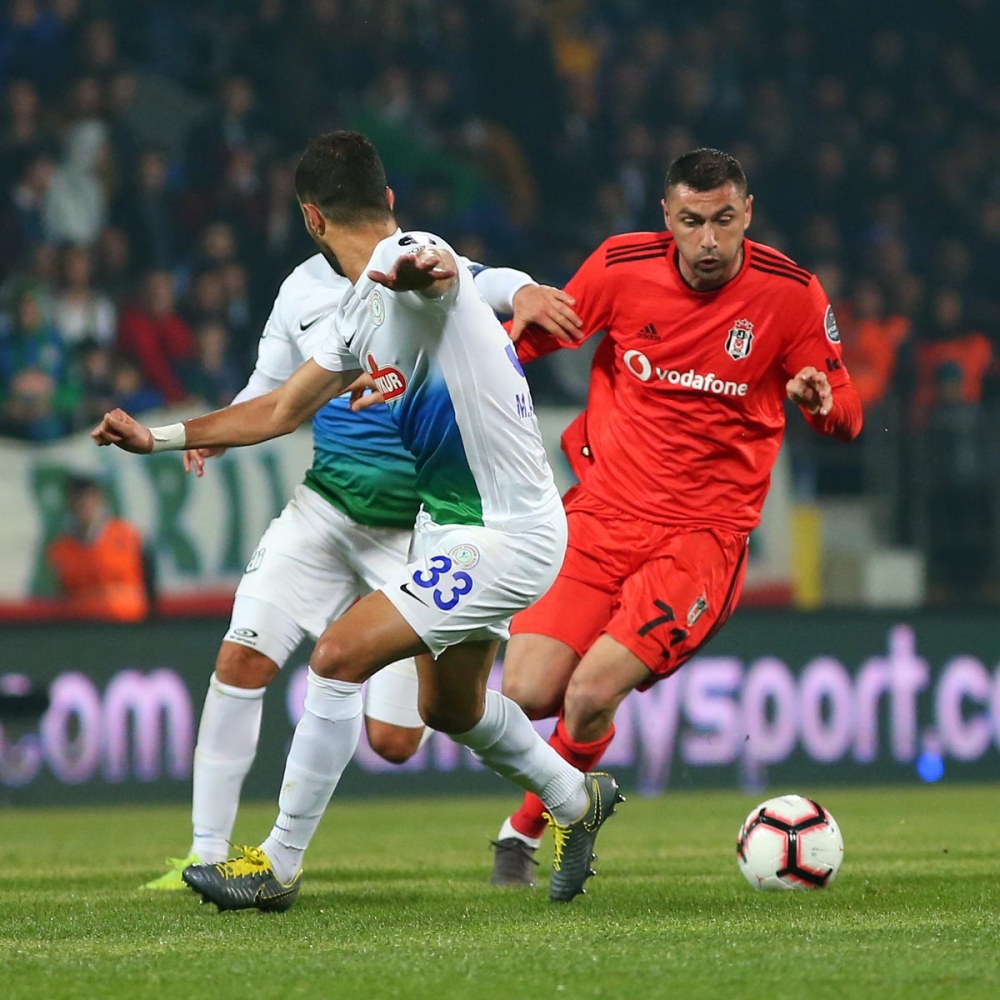 Ç.Rizespor - Beşiktaş (7-2) maçından muhteşem kareler - Görsel 37