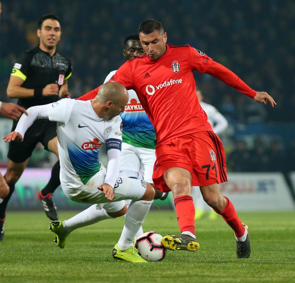 Ç.Rizespor - Beşiktaş (7-2) maçından muhteşem kareler - Görsel 38