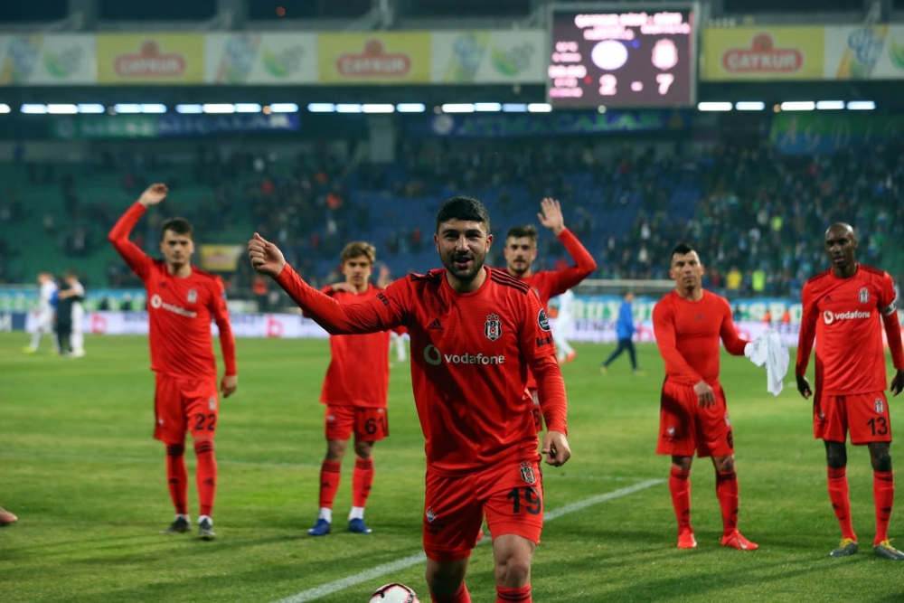 Ç.Rizespor - Beşiktaş (7-2) maçından muhteşem kareler - Görsel 44