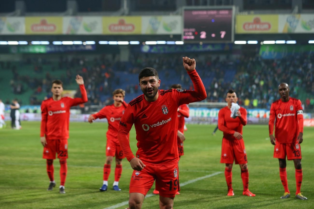 Ç.Rizespor - Beşiktaş (7-2) maçından muhteşem kareler - Görsel 45