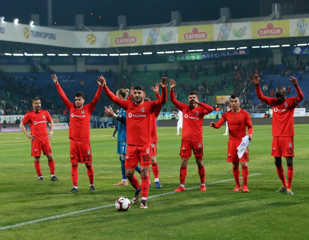 Ç.Rizespor - Beşiktaş (7-2) maçından muhteşem kareler - Görsel 55