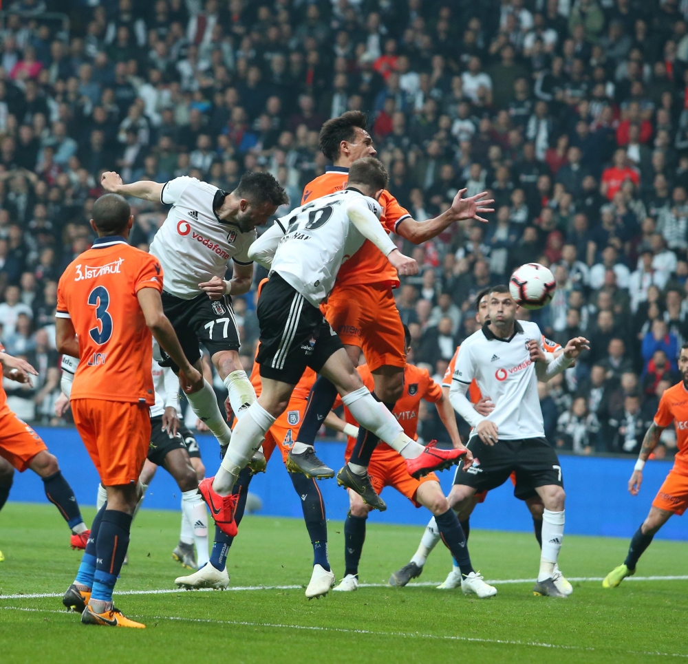 Beşiktaş - Başakşehir maçından kareler - Görsel 55