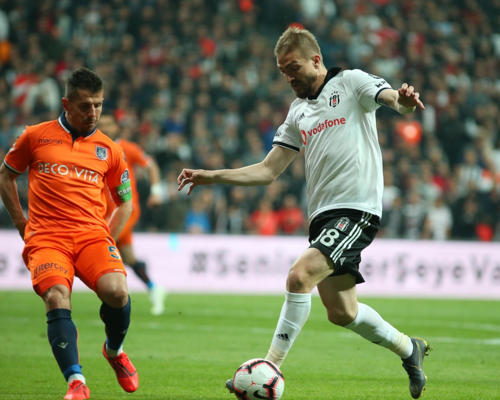 Beşiktaş - Başakşehir maçından kareler - Görsel 57