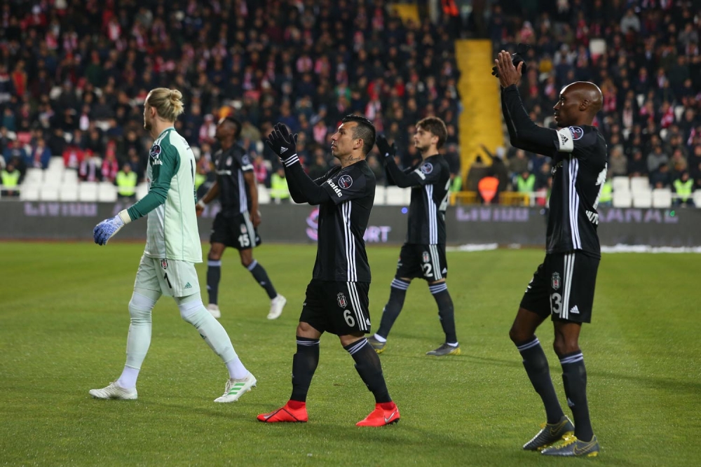 Sivasspor - Beşiktaş maçından kareler (22.04.2019) - Görsel 2