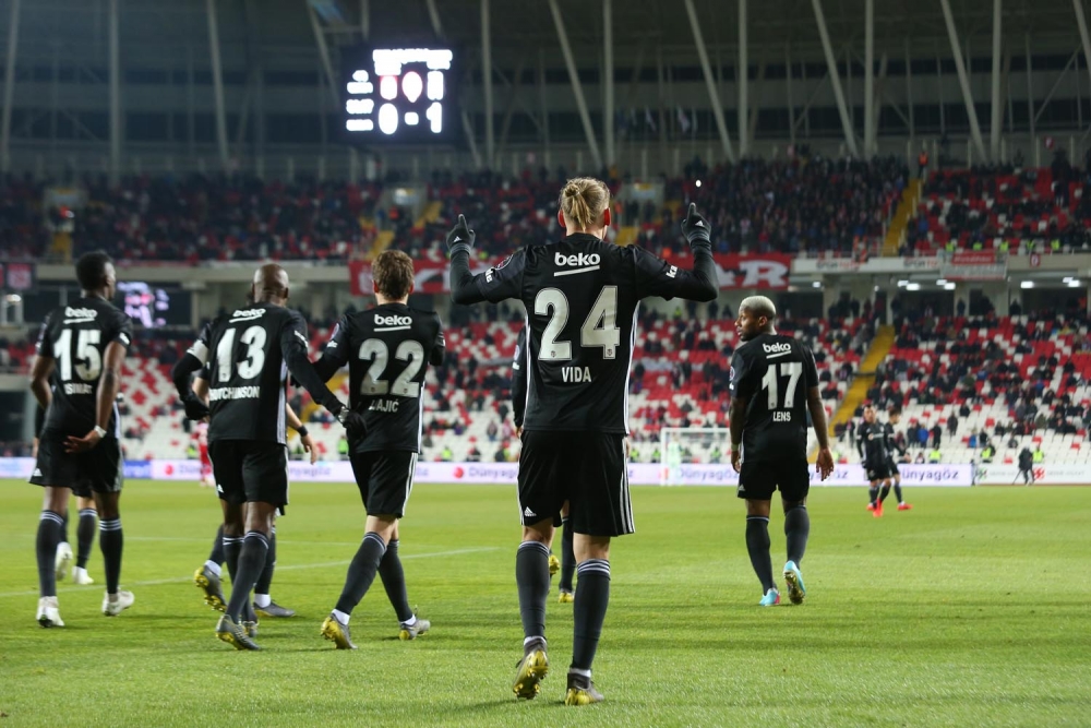 Sivasspor - Beşiktaş maçından kareler (22.04.2019) - Görsel 31