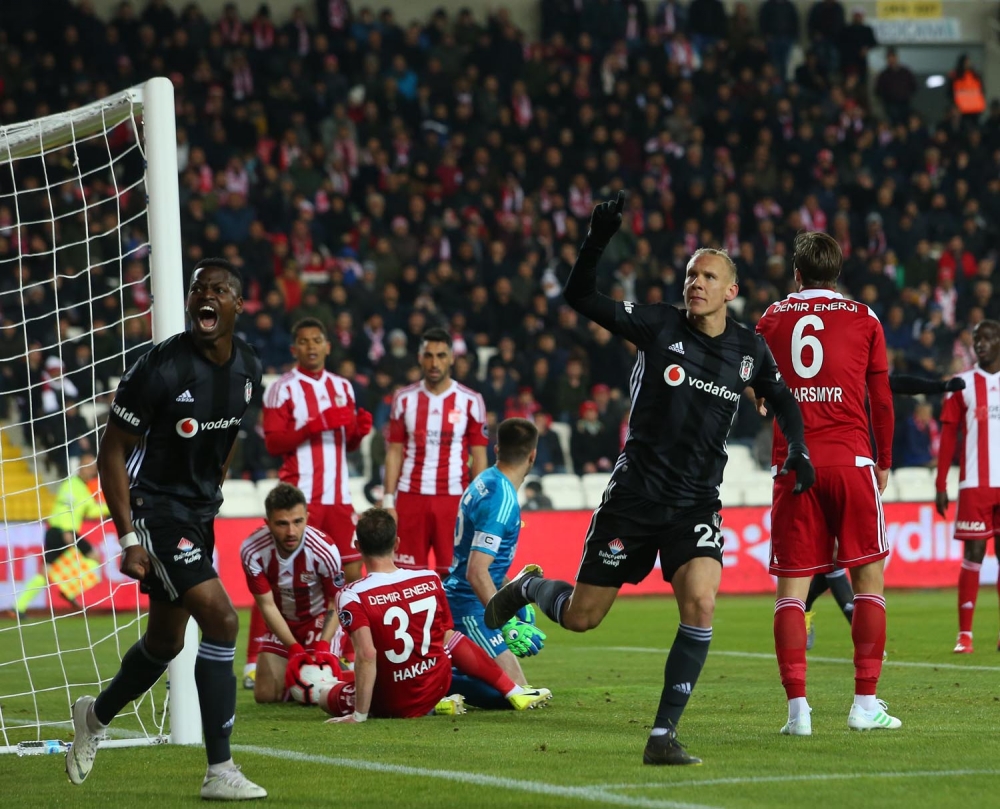 Sivasspor - Beşiktaş maçından kareler (22.04.2019) - Görsel 33