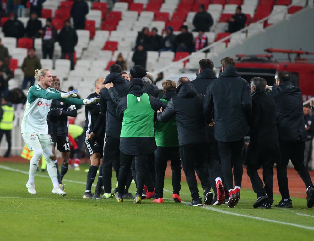 Sivasspor - Beşiktaş maçından kareler (22.04.2019) - Görsel 43