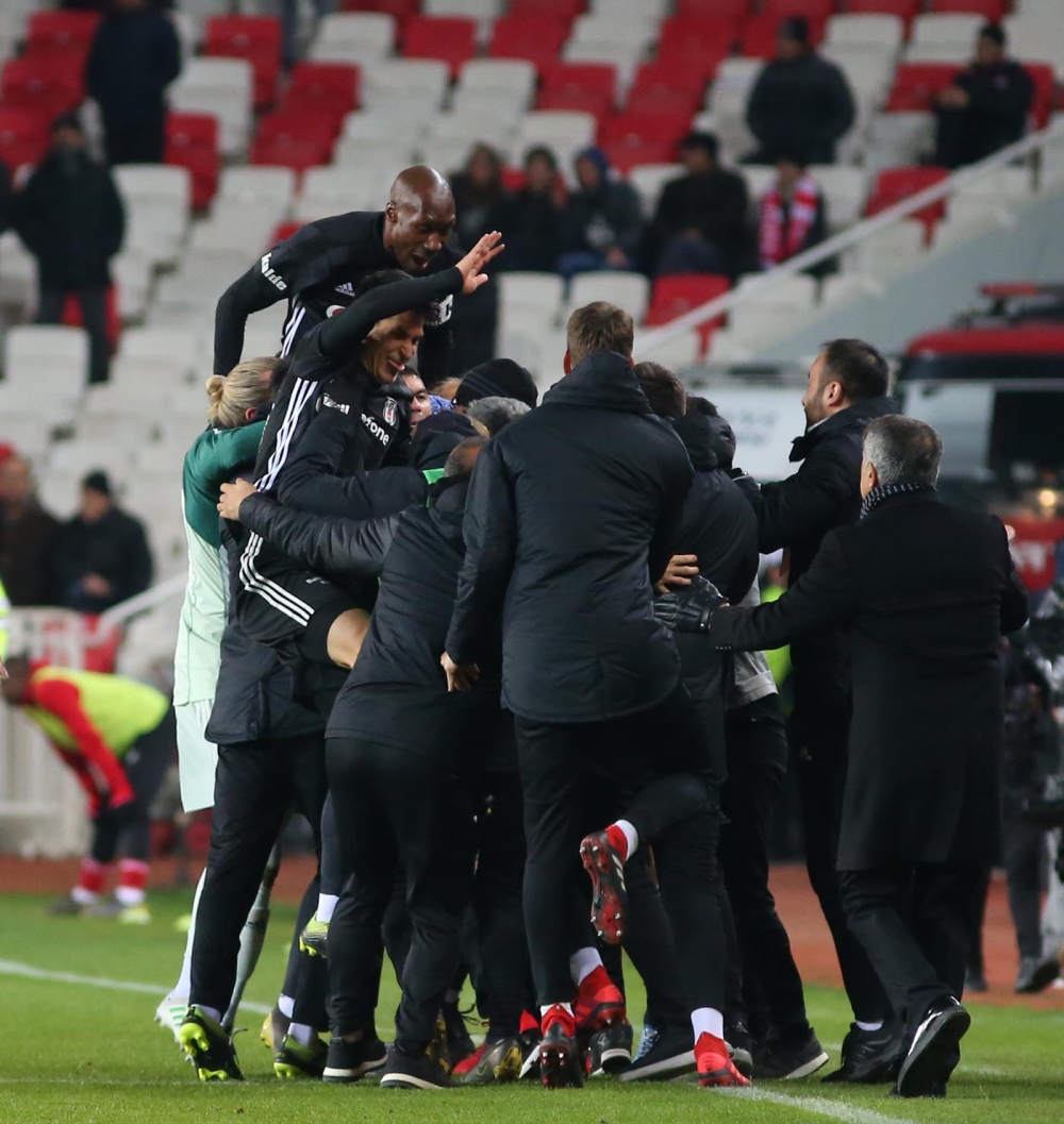 Sivasspor - Beşiktaş maçından kareler (22.04.2019) - Görsel 44