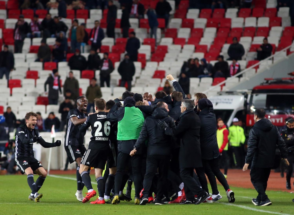 Sivasspor - Beşiktaş maçından kareler (22.04.2019) - Görsel 45