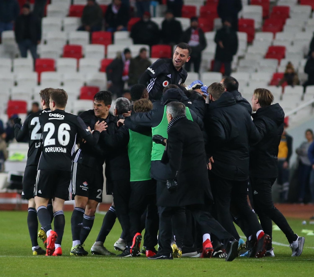 Sivasspor - Beşiktaş maçından kareler (22.04.2019) - Görsel 46