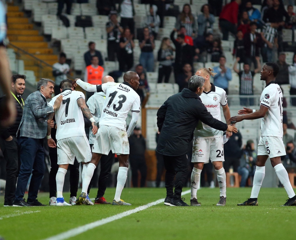 Beşiktaş - Alanyaspor maçından kareler - Görsel 17