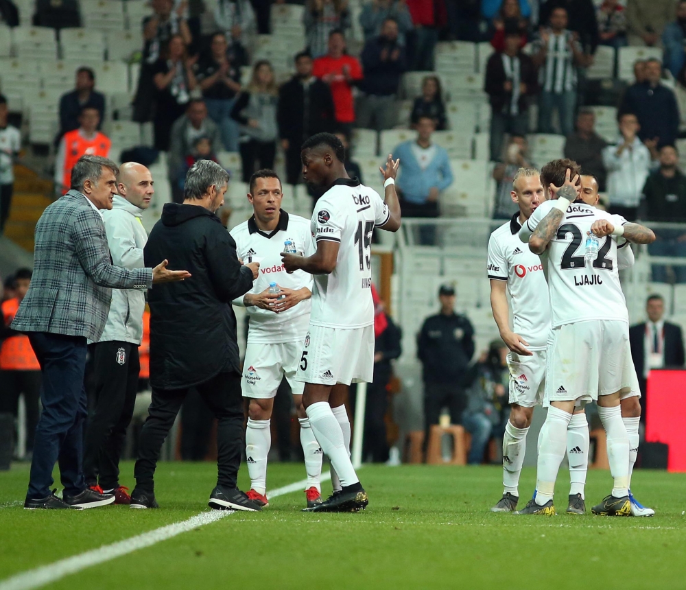 Beşiktaş - Alanyaspor maçından kareler - Görsel 18