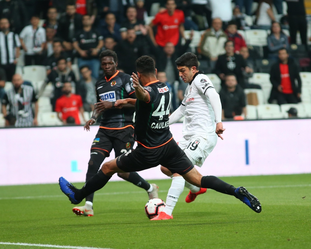 Beşiktaş - Alanyaspor maçından kareler - Görsel 23