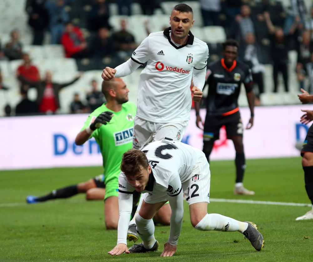 Beşiktaş - Alanyaspor maçından kareler - Görsel 25