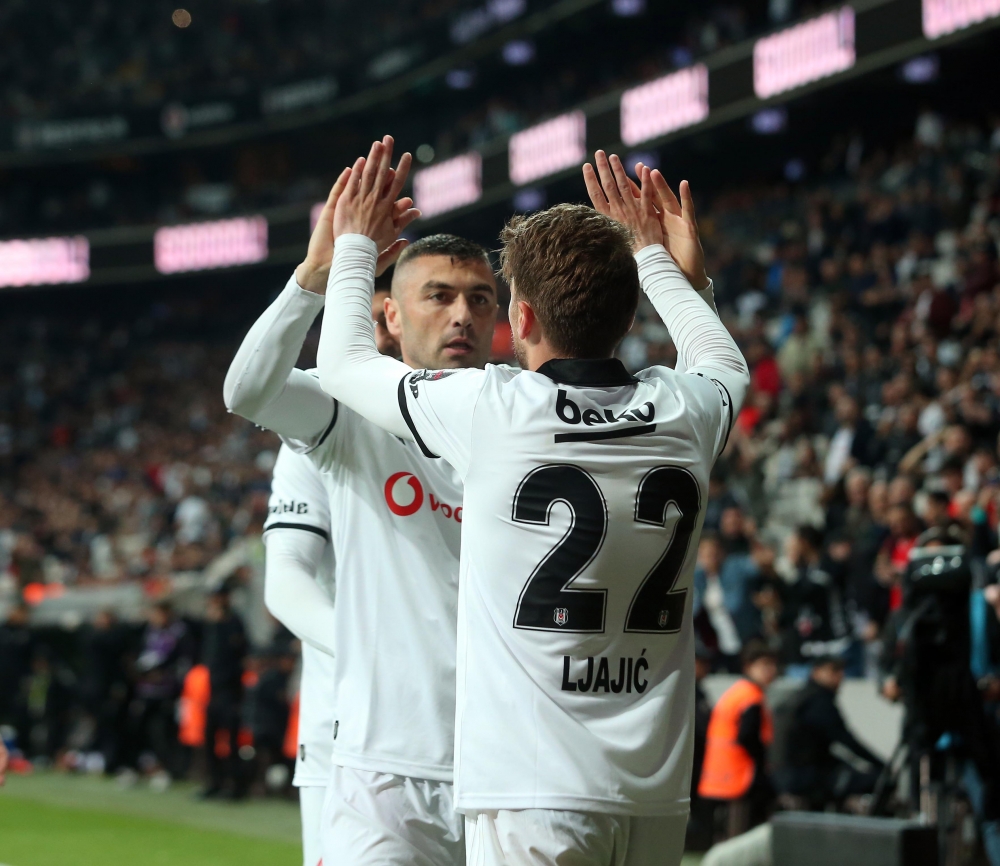 Beşiktaş - Alanyaspor maçından kareler - Görsel 28