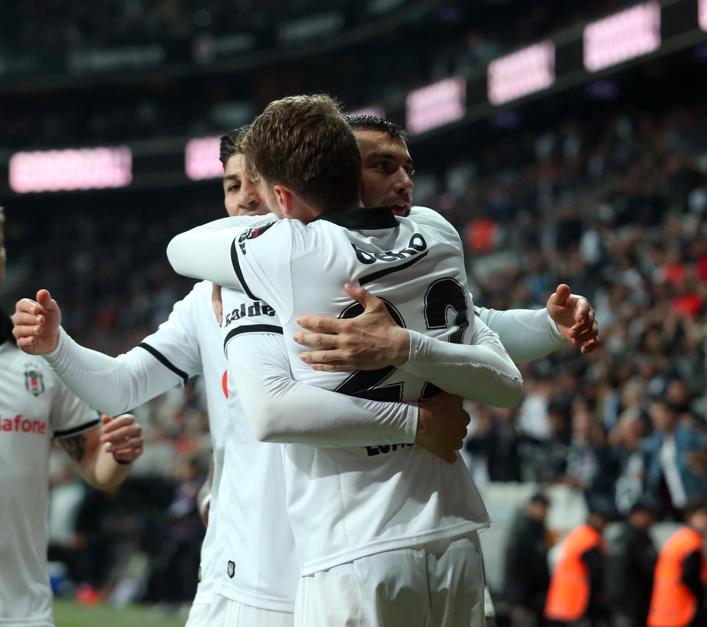 Beşiktaş - Alanyaspor maçından kareler - Görsel 30